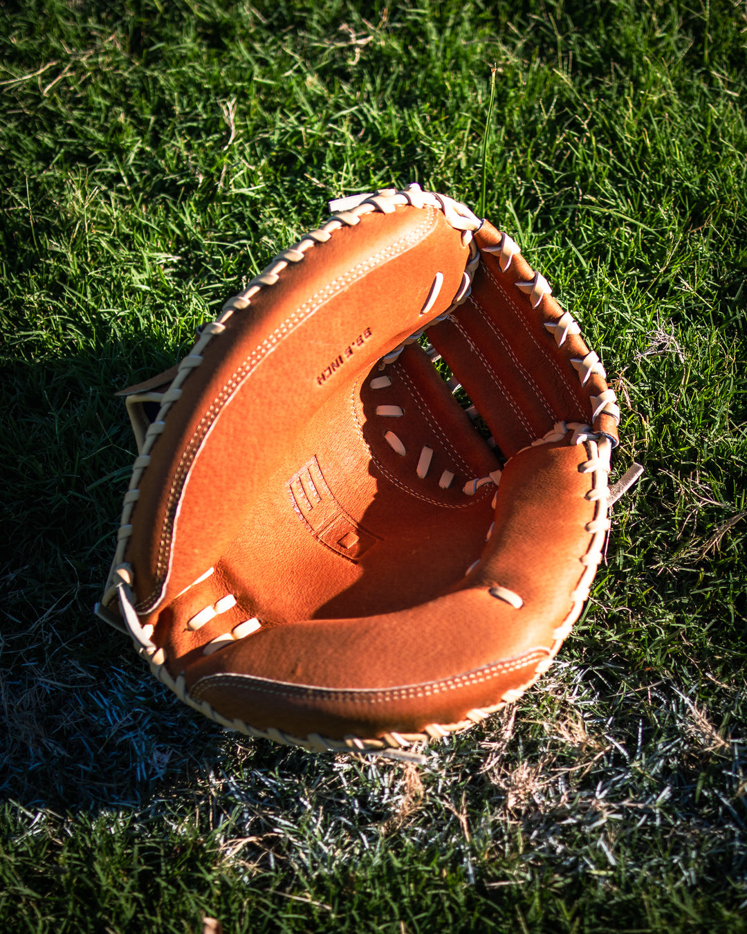 3D Baseball Catchers Mitt - Leather
