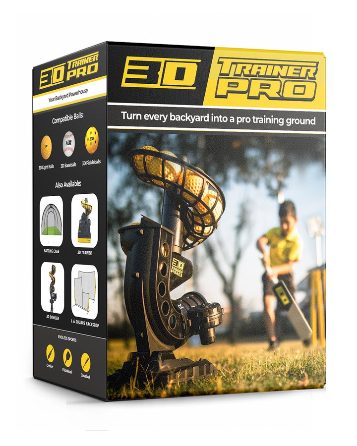 3D Trainer Pro - Automatic Cricket Feed Machine