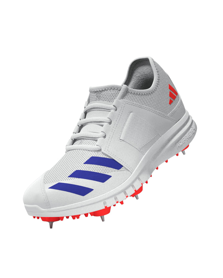 Adidas Howzat Cricket Shoes - Steel Spikes - Blue/Orange