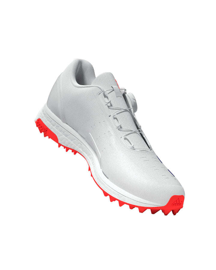 Adidas Adizero 22 YDS Boost Cricket Shoes - Blue/Orange