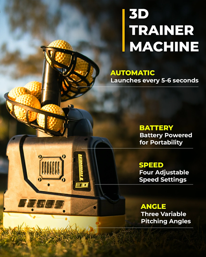 3D Trainer - Automatic Cricket Feed Machine