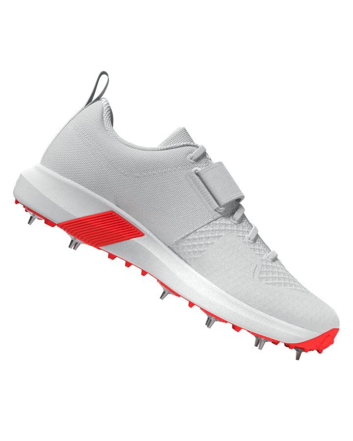 Adidas Adipower Vector Cricket Shoes - Steel Spikes - Blue/Orange