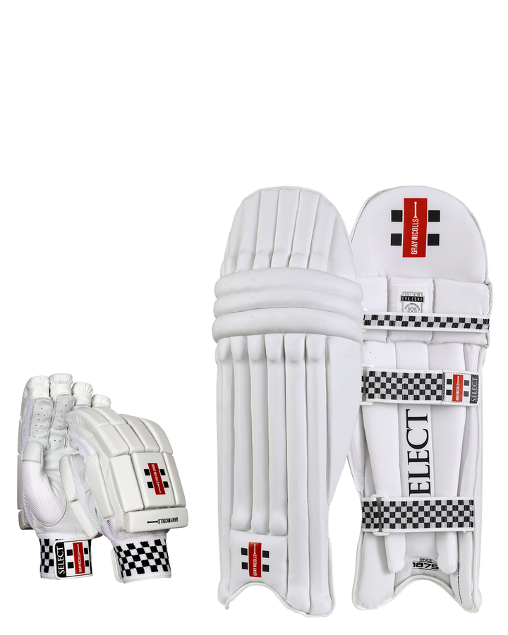 Gray Nicolls Select Batting Pads and Gloves Bundle