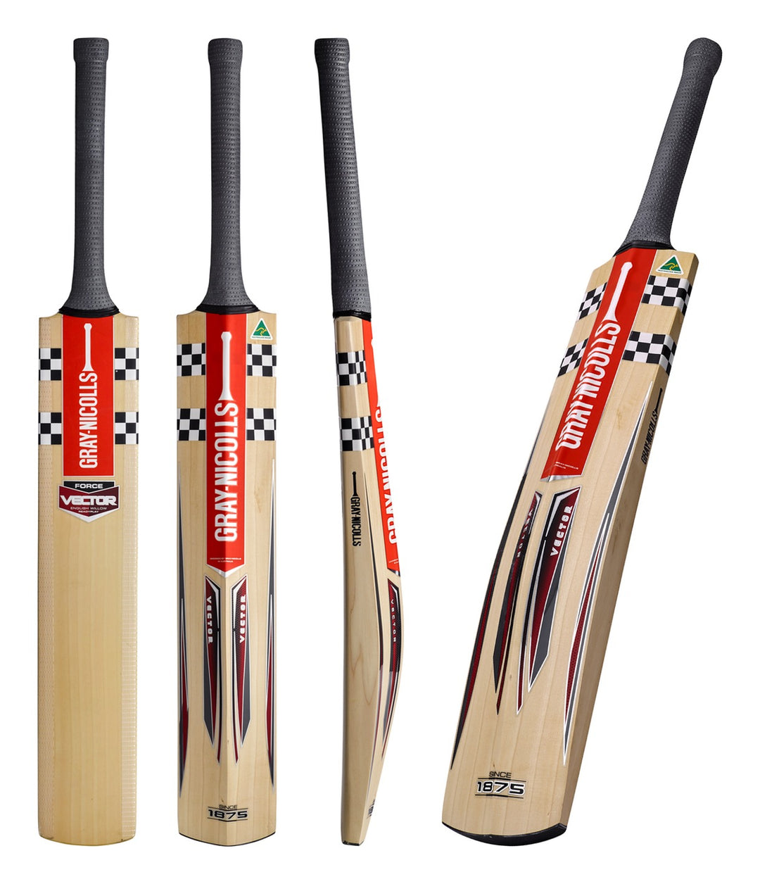 Gray Nicolls Vector Force RPlay English Willow Bat - Youth/Harrow