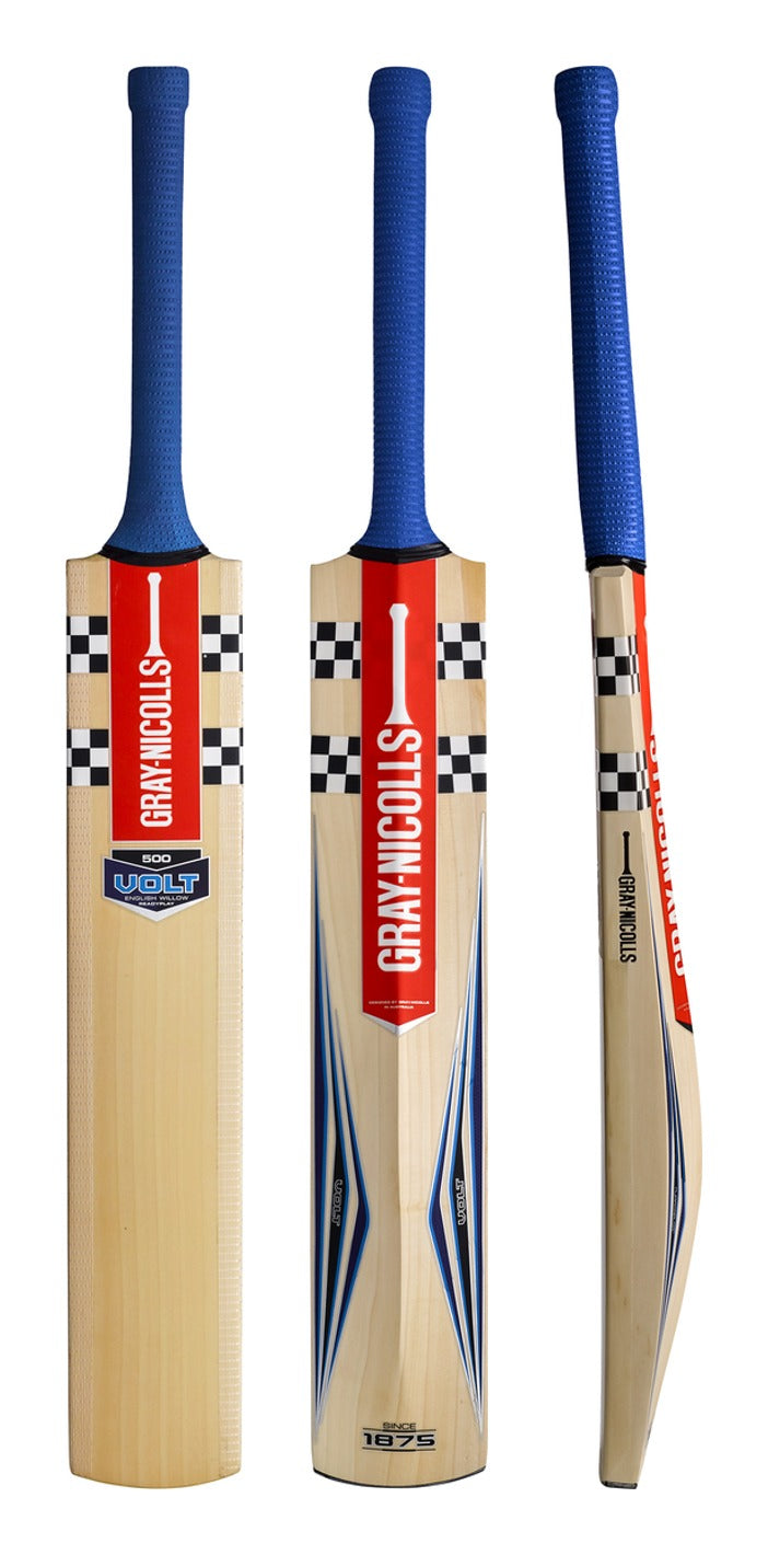 Gray Nicolls Volt 500 RPlay English Willow Bat - Youth/Harrow