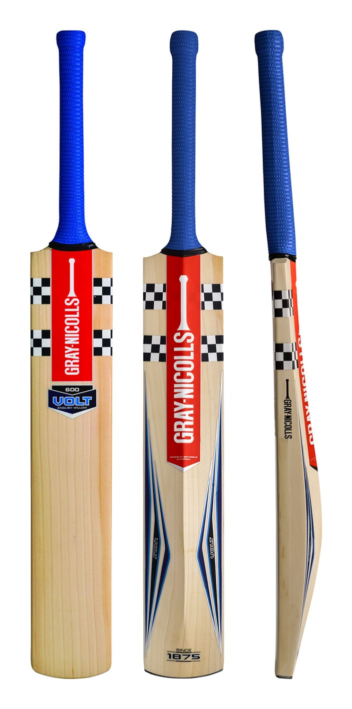 Gray Nicolls Volt 600 English Willow Bat - SH - all angles
