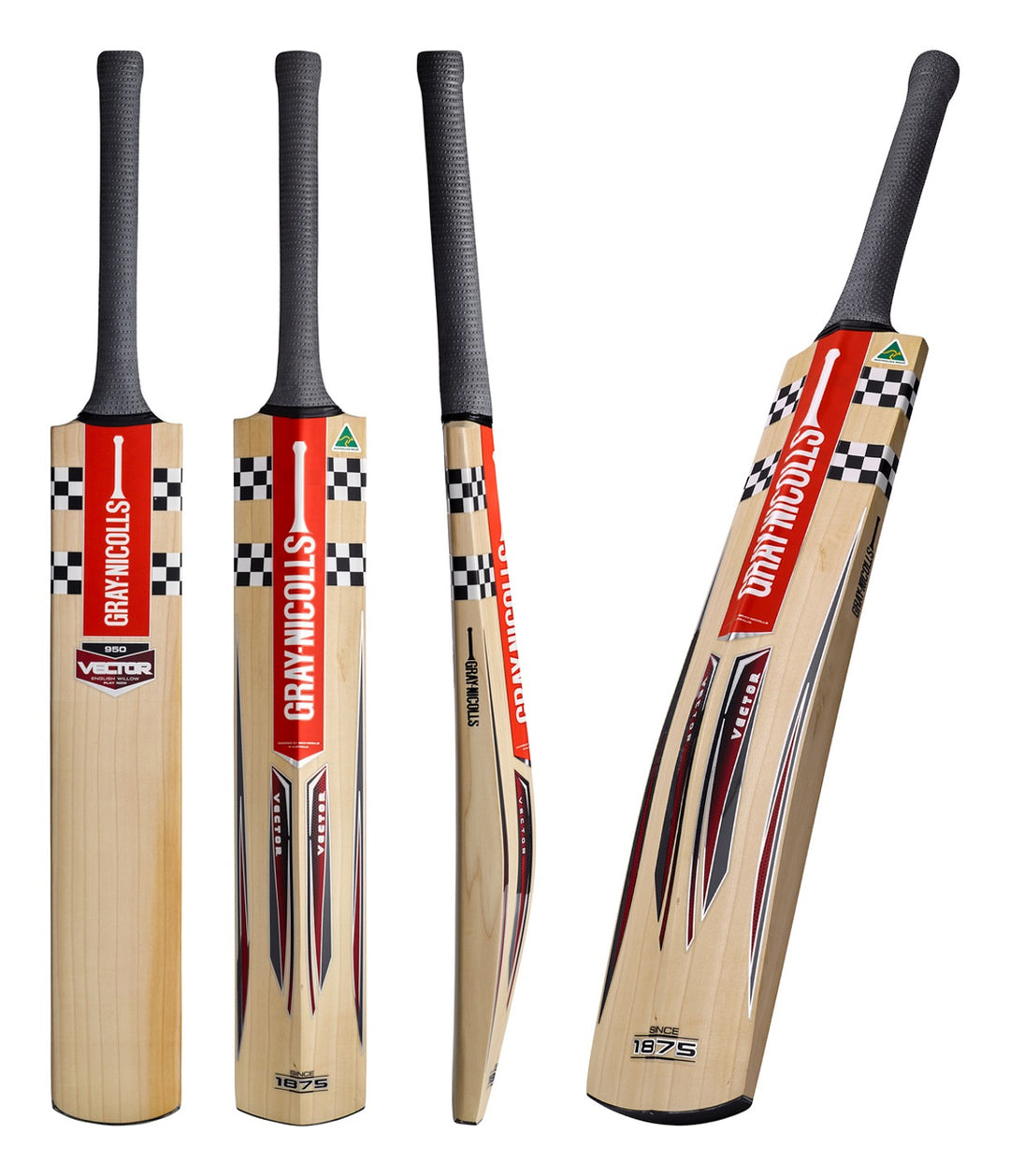 Gray Nicolls Vector 950 Play Now English Willow Bat - Youth/Harrow