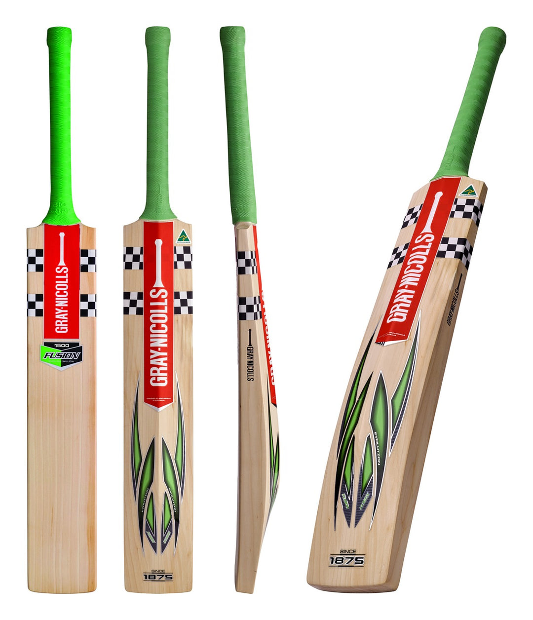 Gray Nicolls Fusion 1500 English Willow Cricket Bat - Senior LB