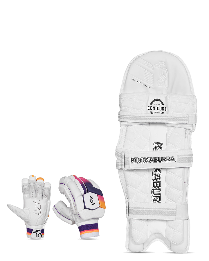 Kookaburra Aura Pro Player Batting Bundle