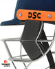 DSC Empra Titanium Cricket Batting Helmet - Navy - Senior