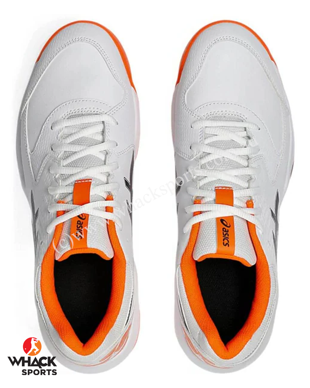 ASICS Gel Lethal Field - Rubber Cricket Shoes - White/Midnight