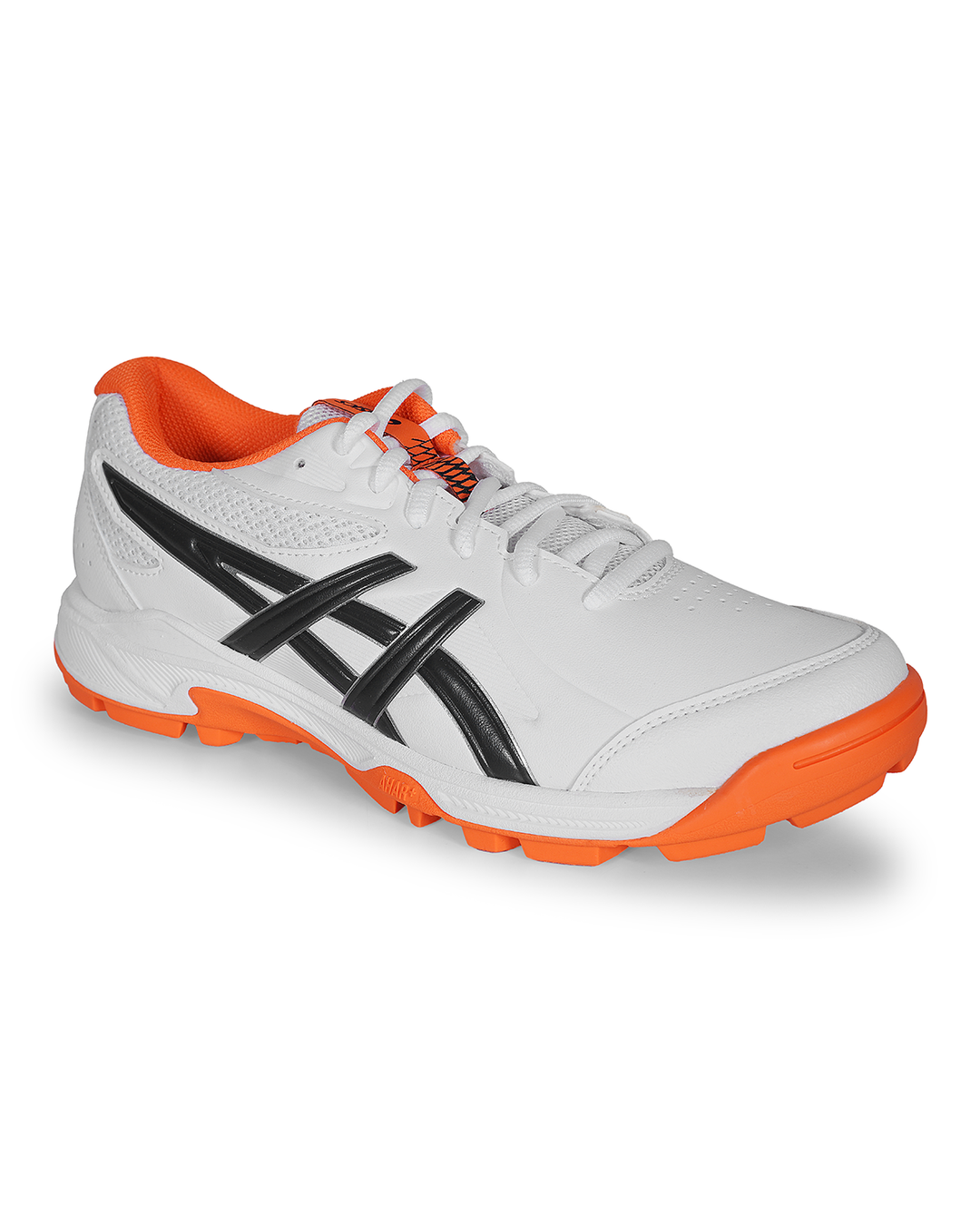 ASICS Gel Peake 3 GS - Rubber Cricket Shoes - Junior - White/Midnight
