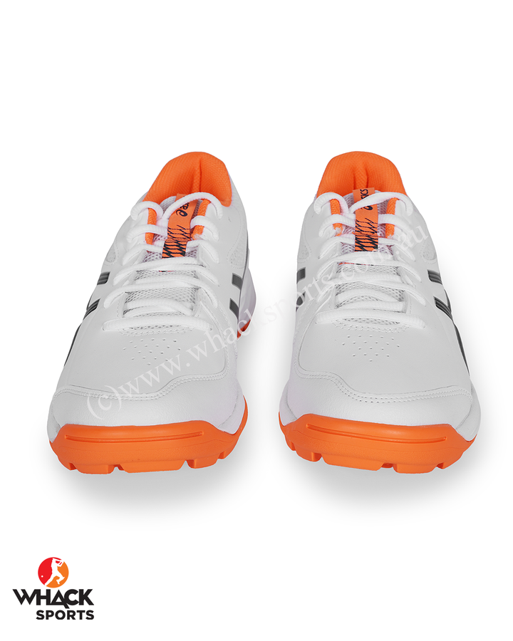 ASICS Gel Peake 3 GS - Rubber Cricket Shoes - Junior - White/Midnight