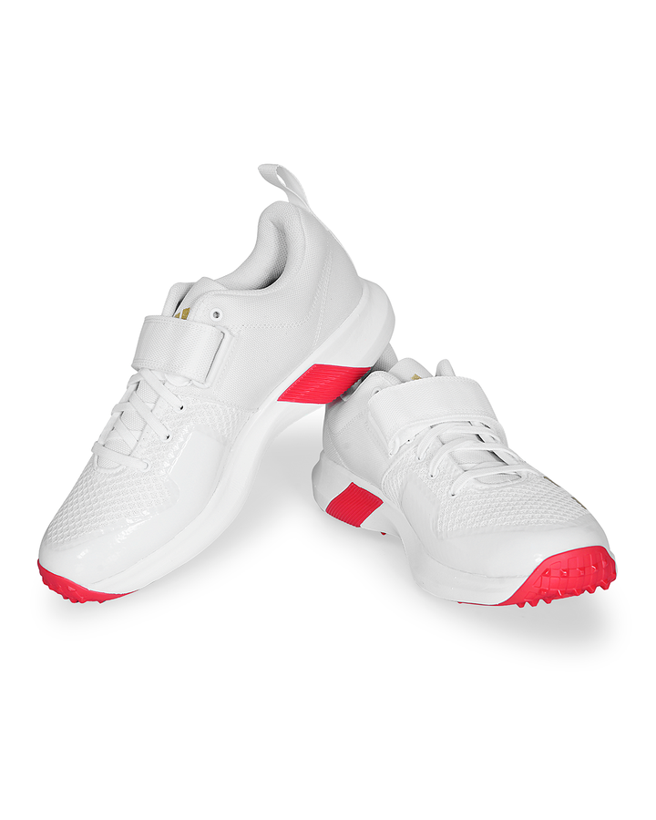 Adidas IH8163 Adipower Vector Cricket Shoes - Steel Spikes - Red/Gold