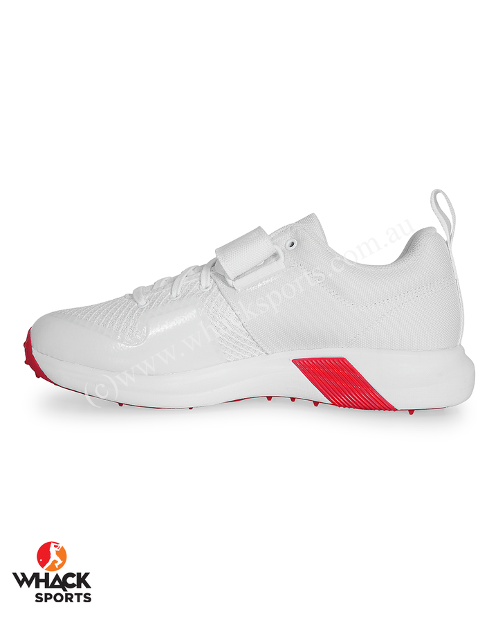 Adidas IH8163 Adipower Vector Cricket Shoes - Steel Spikes - Red/Gold