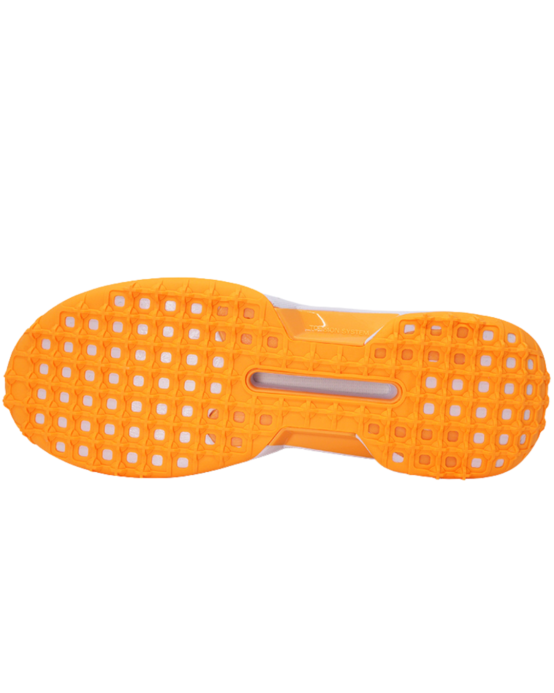 Adidas JQ8542 22 YDS - Rubber Cricket Shoes - White/Aurora Onix/Lucid Tangerine