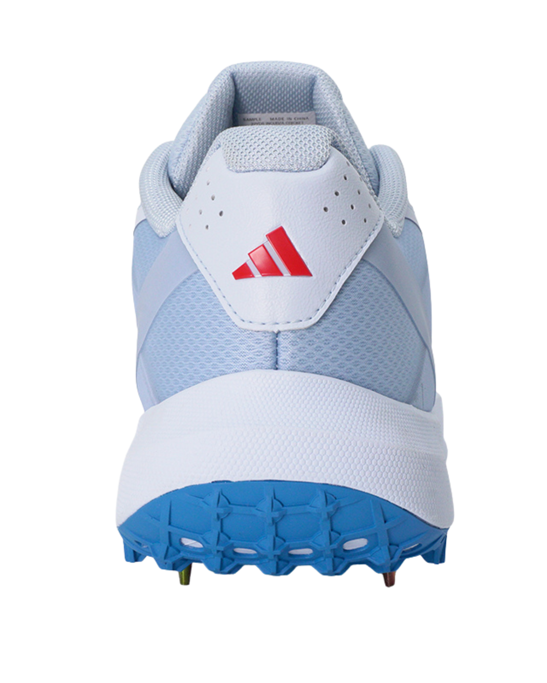 Adidas JS4408 22 YDS Incurza Cricket Shoes - Steel Spikes - Crystal Sky/Pure Ruby/Bright Royal