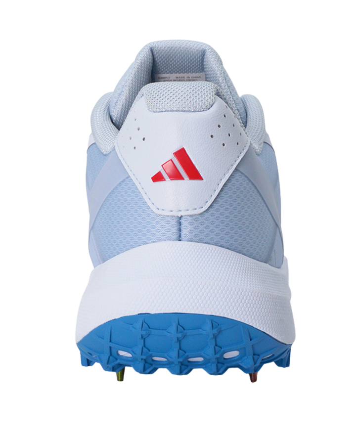 Adidas JS4408 22 YDS Incurza Cricket Shoes - Steel Spikes - Crystal Sky/Pure Ruby/Bright Royal