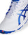 ASICS Gel 350 Not Out Cricket Shoes - Steel Spikes - White/Tuna Blue