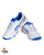 ASICS Gel 350 Not Out Cricket Shoes - Steel Spikes - White/Tuna Blue