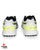 ASICS Gel Gully 7 Cricket Shoes - Steel Spikes - White/Safety Yellow