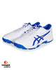 ASICS Gel Peake - Rubber Cricket Shoes - White/Tuna Blue