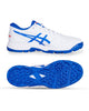 ASICS Gel Peake - Rubber Cricket Shoes - White/Tuna Blue