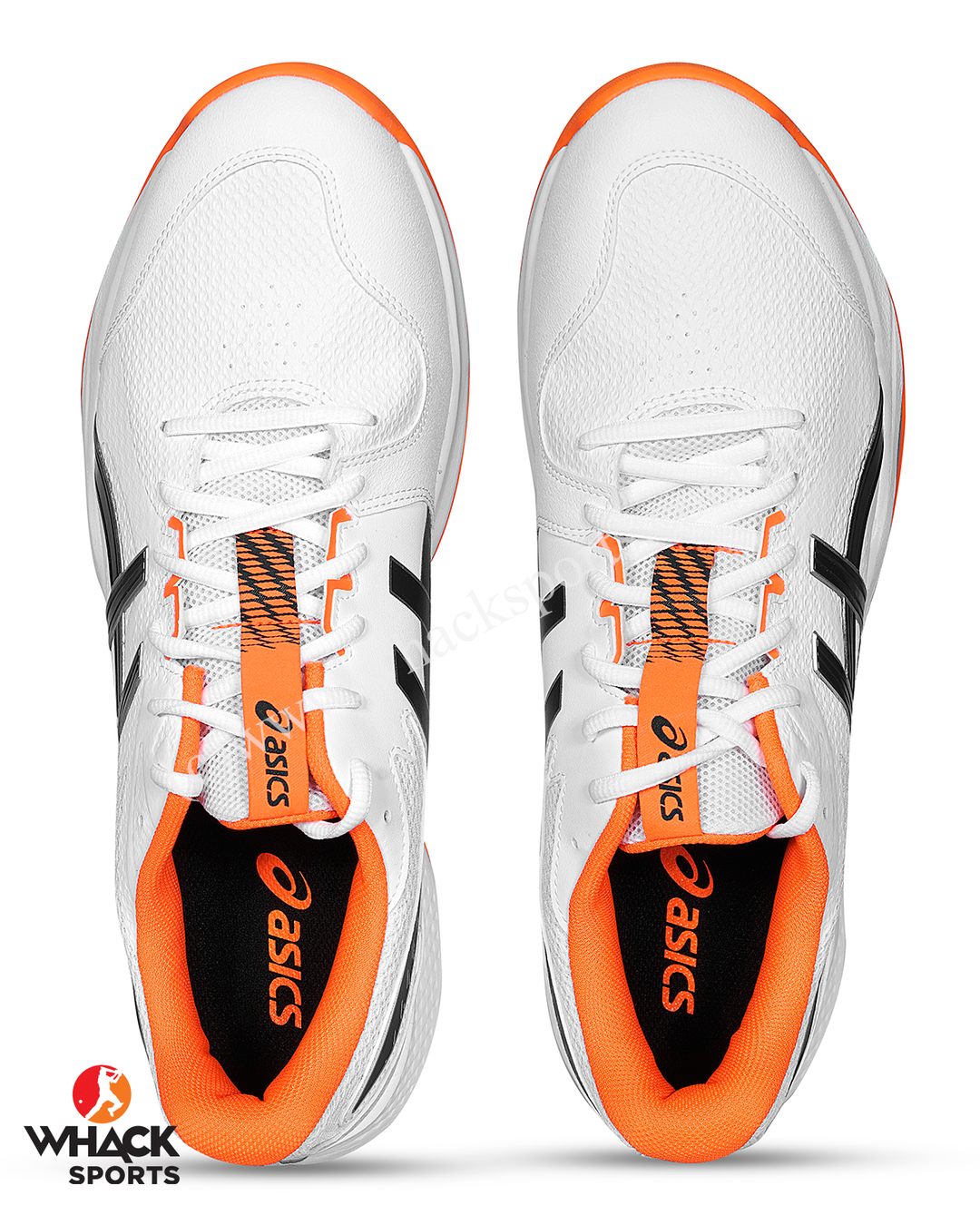 ASICS Gel Peake 3 - Rubber Cricket Shoes - White/Midnight