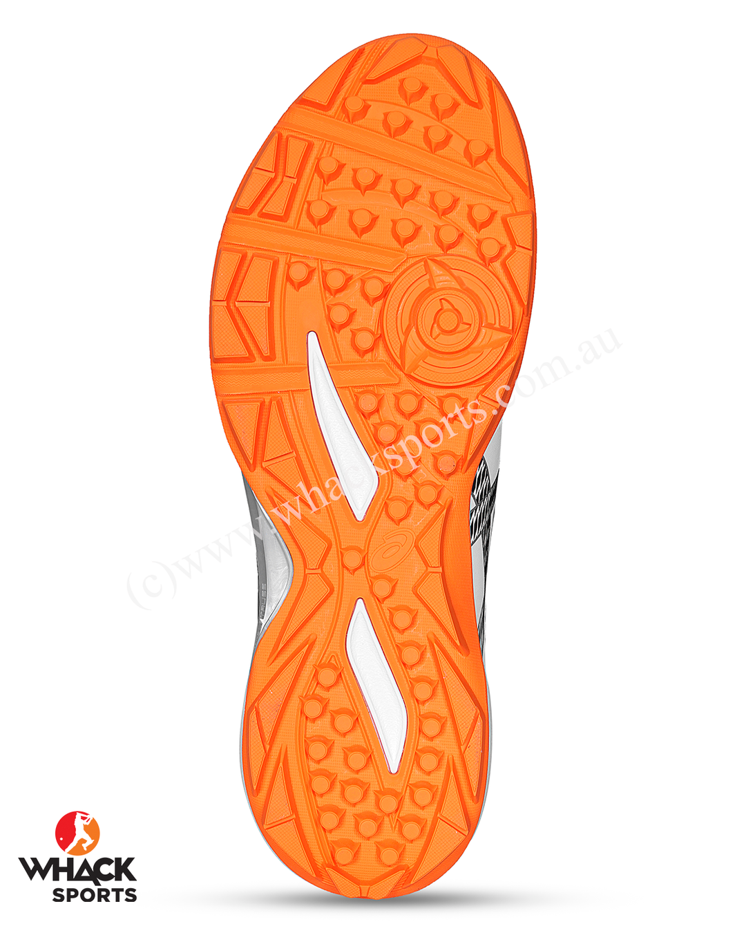 ASICS Gel Peake 3 - Rubber Cricket Shoes - White/Midnight