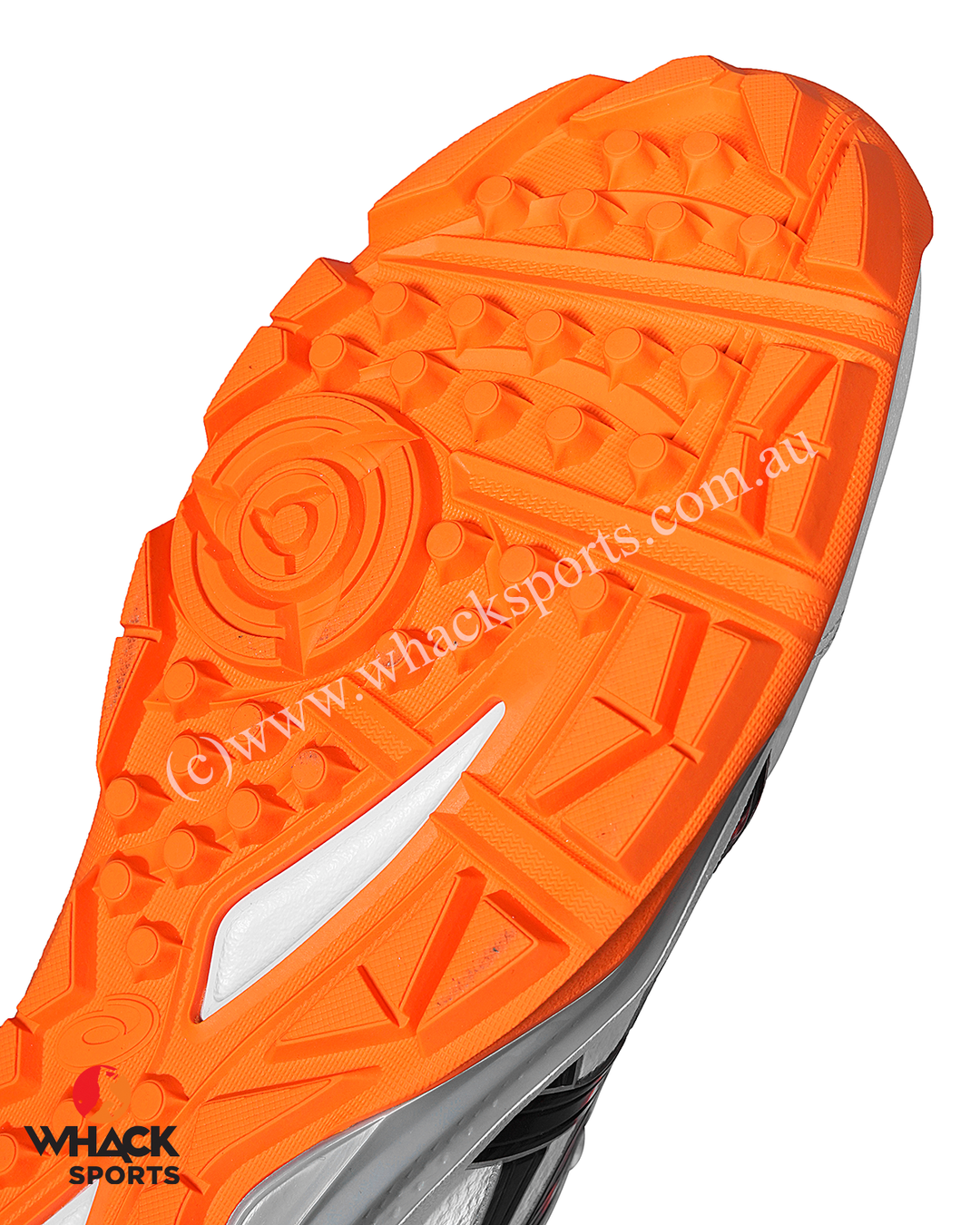 ASICS Gel Peake 3 - Rubber Cricket Shoes - White/Midnight