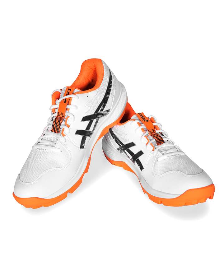 ASICS Gel Peake 3 - Rubber Cricket Shoes - White/Midnight