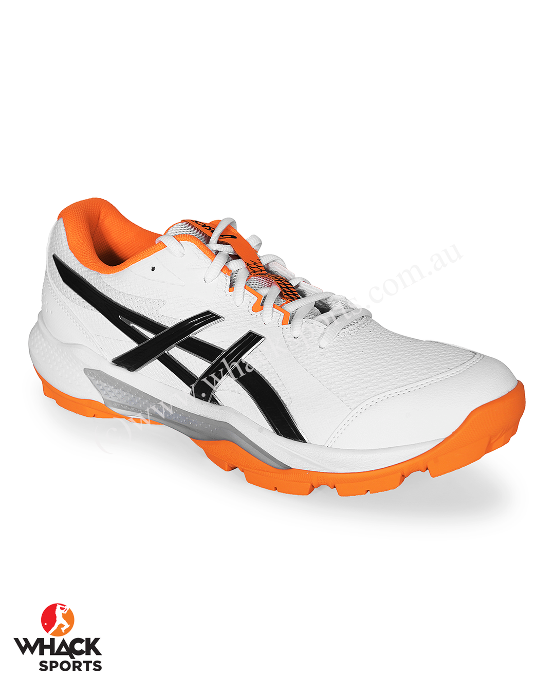 ASICS Gel Peake 3 - Rubber Cricket Shoes - White/Midnight