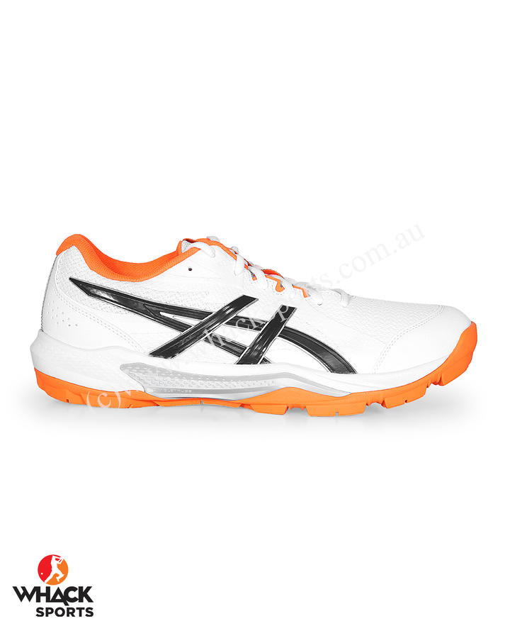 ASICS Gel Peake 3 - Rubber Cricket Shoes - White/Midnight