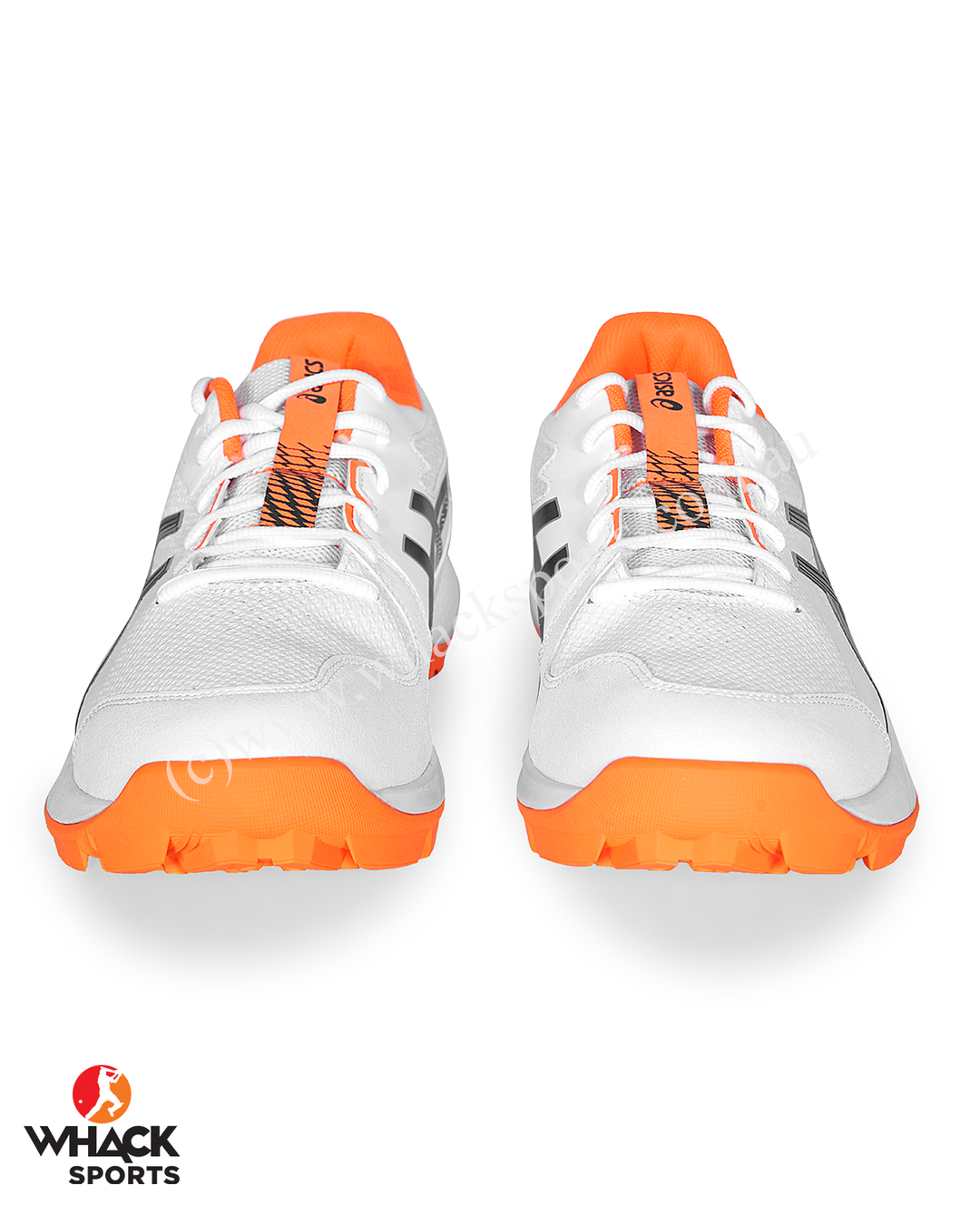 ASICS Gel Peake 3 - Rubber Cricket Shoes - White/Midnight