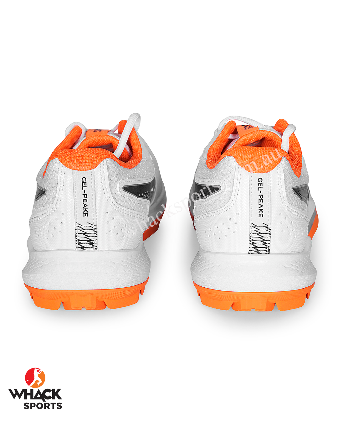 ASICS Gel Peake 3 - Rubber Cricket Shoes - White/Midnight