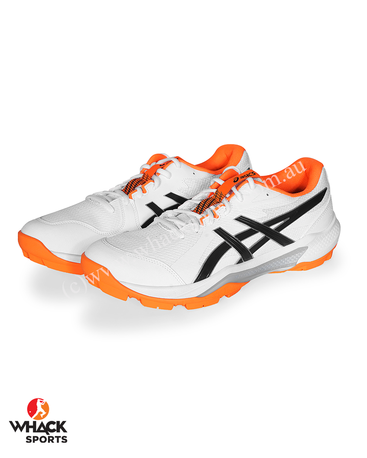 ASICS Gel Peake 3 - Rubber Cricket Shoes - White/Midnight