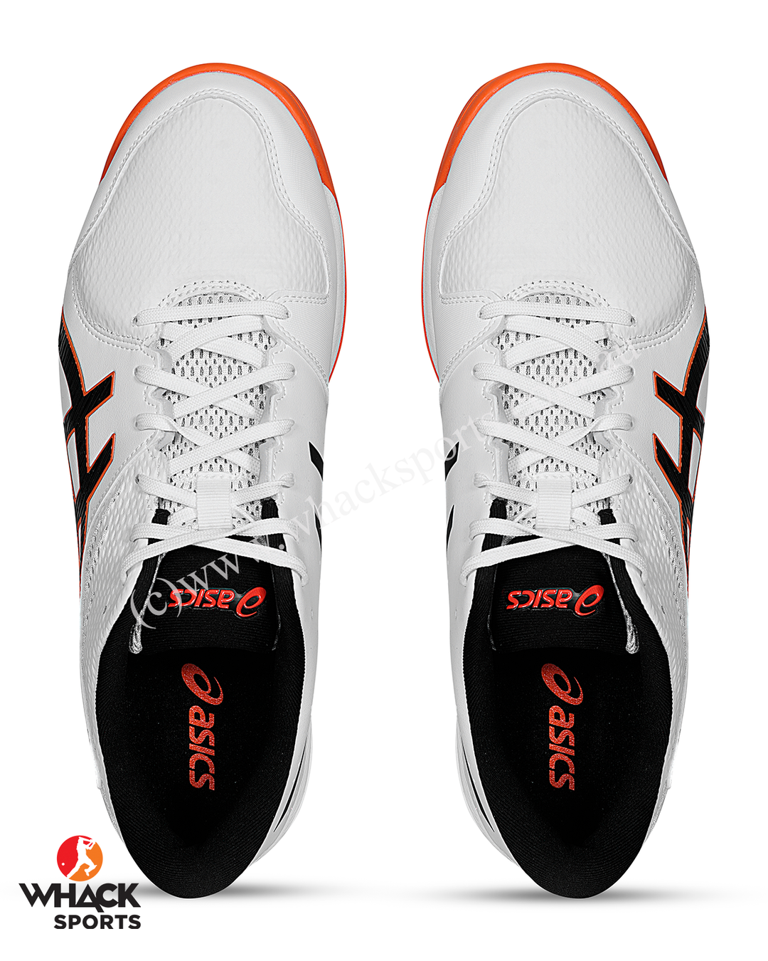 ASICS Gel Peake 2 - Rubber Cricket Shoes - White/Black