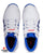 ASICS Gel Speed Menace Cricket Shoes - Steel Spikes - White/Tuna Blue