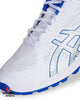 ASICS Strike Rate Cricket Shoes - Steel Spikes - White/Pure Silver