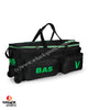 BAS International Cricket Kit Bag - Wheelie - Large - Green