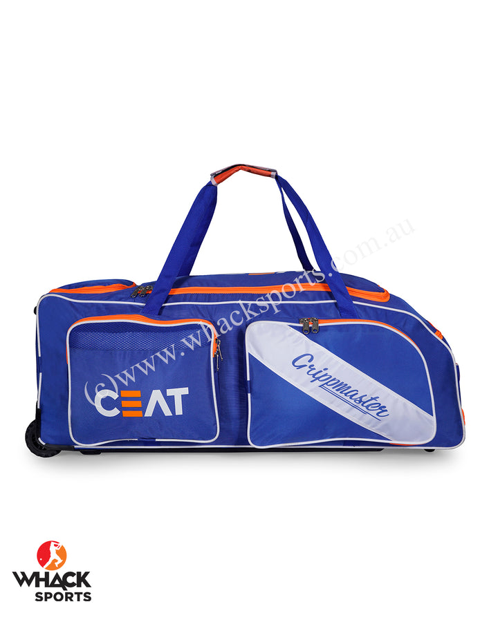 CEAT Grip Master Stand Up Cricket Kit Bag - Wheelie - Extra Large