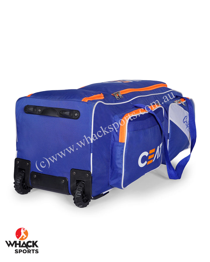CEAT Grip Master Stand Up Cricket Kit Bag - Wheelie - Extra Large