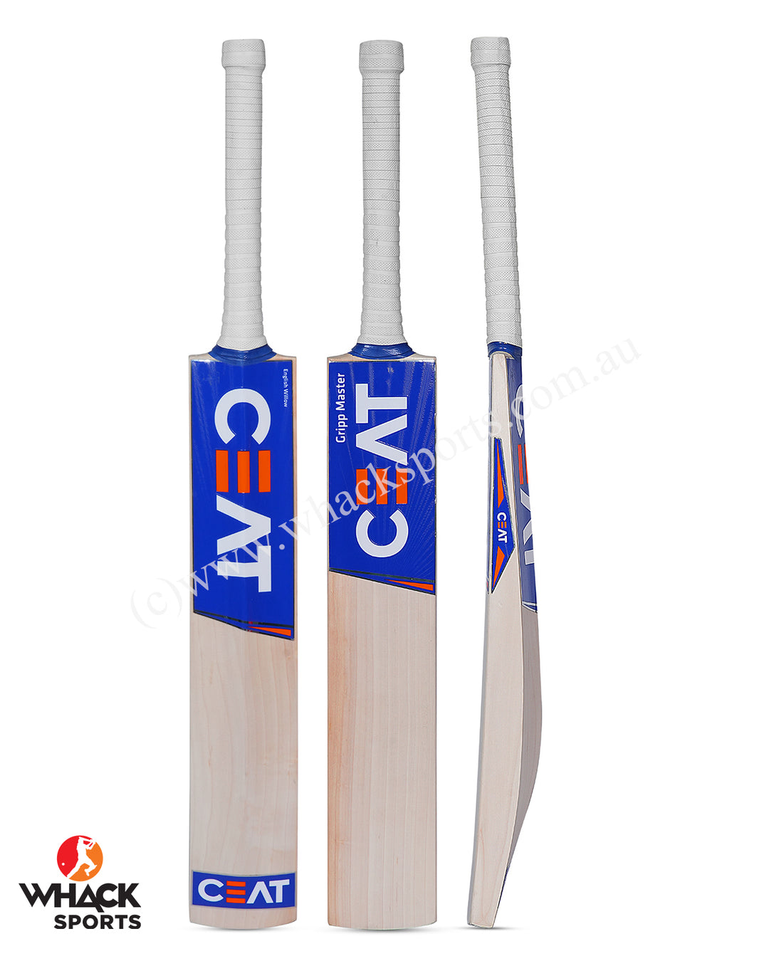 Ceat Grip Master English Willow Cricket Bat - Youth/Harrow