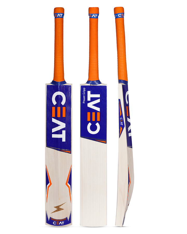 Ceat Power Gripp English Willow Cricket Bat - SH