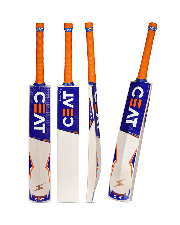 Ceat Power Gripp English Willow Cricket Bat - SH