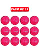 WHACK 2 Piece County Leather Cricket Ball Bundle - 142gm - Pink - Pack of 6x or 12x