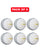 WHACK 2 Piece County Leather Cricket Ball Bundle - 142gm - White - Pack of 6x or 12x