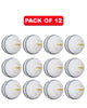 WHACK 2 Piece County Leather Cricket Ball Bundle - 156gm - White - Pack of 6x or 12x