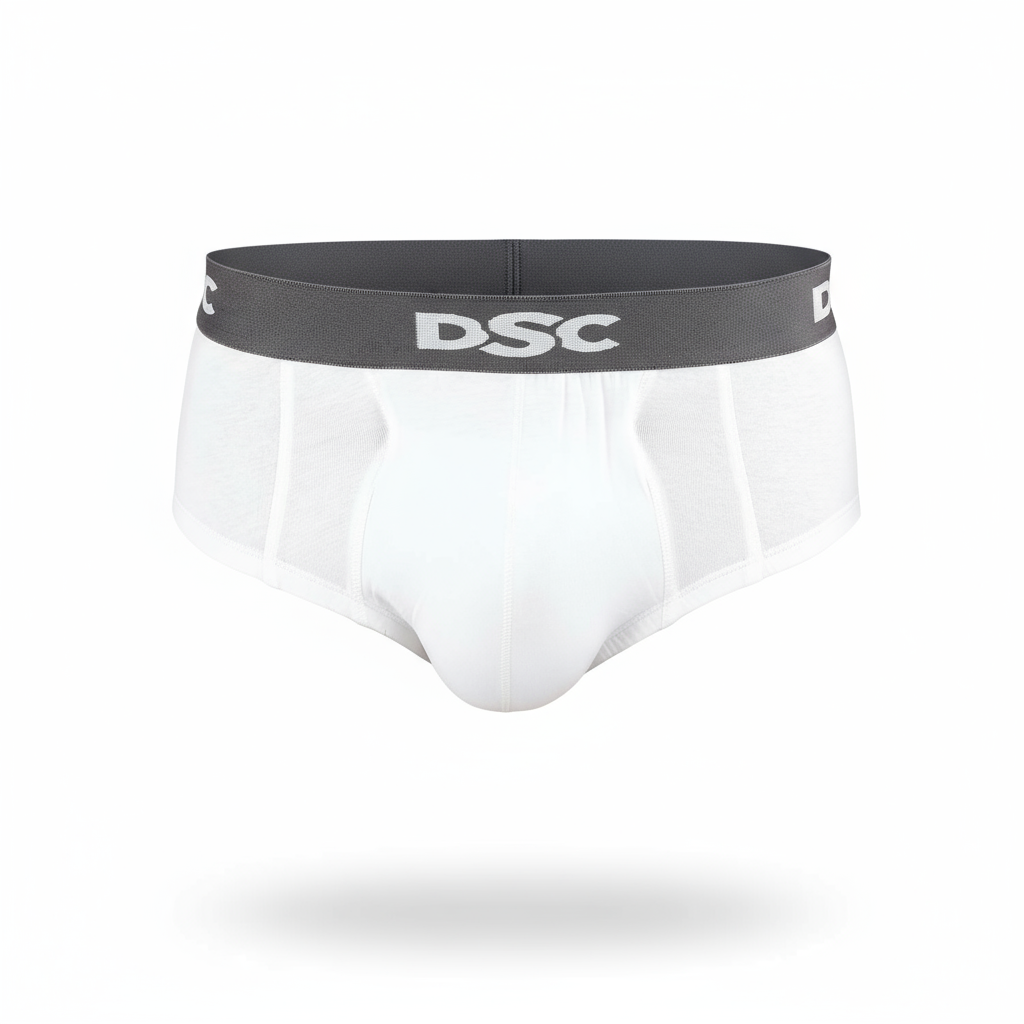 DSC Athletic Supporter Cricket Brief - White