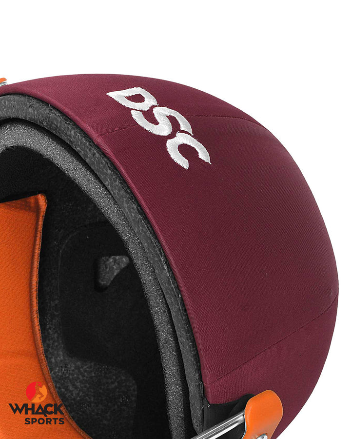 DSC Empra Stainless Steel Cricket Batting Helmet - Maroon